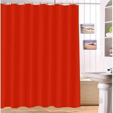 shower curtain with red|solid red shower curtains.